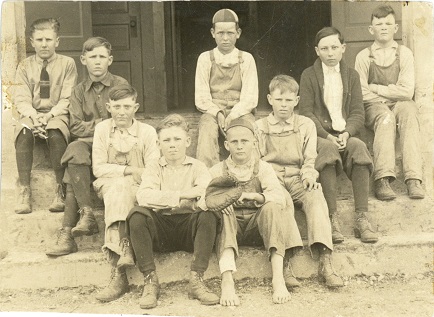 Birdville group of boys 1921