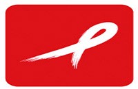 red ribbon for HIV awareness
