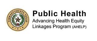 Tarrant County Seal, Public Health Advancing Health Equity Linkages Program (AHELP) logo