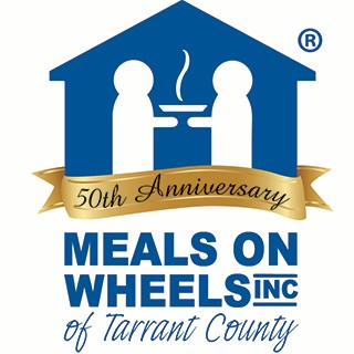 50th Anniversary, Meals on Wheels Inc of Tarrant County logo