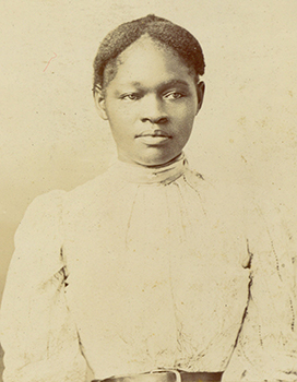 Young African American woman, circa 1900
