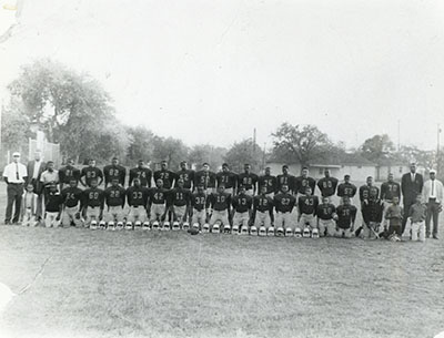 I.M. Terrell High School football team, undated