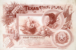 Spring Palace Invitation 1889