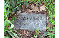 Francis Charles, Johnson Cemetery