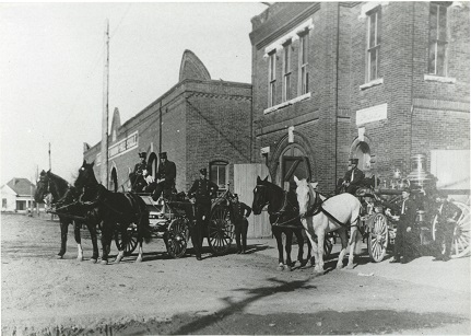 Fort Worth Firemen, circa early 1900s