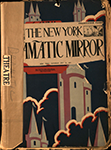 Dramatic Theater, undated, 1892-1936, scrapbook cover