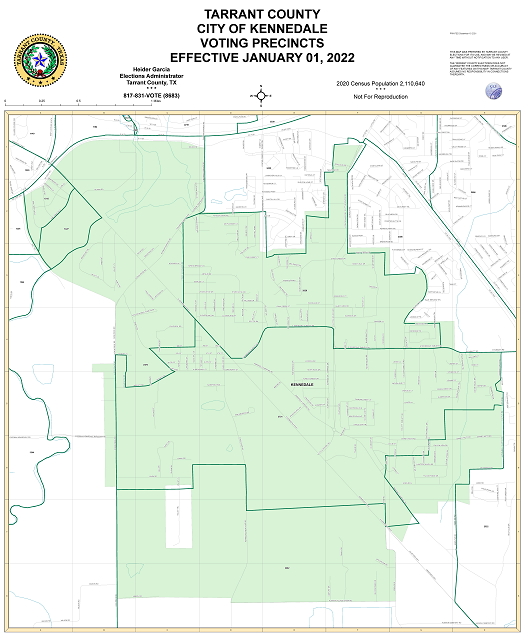 City of Kennedale Map