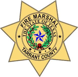 Tarrant County Fire Marshal badge