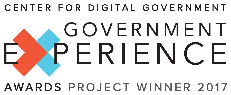 2017 Government Experience Award Logo