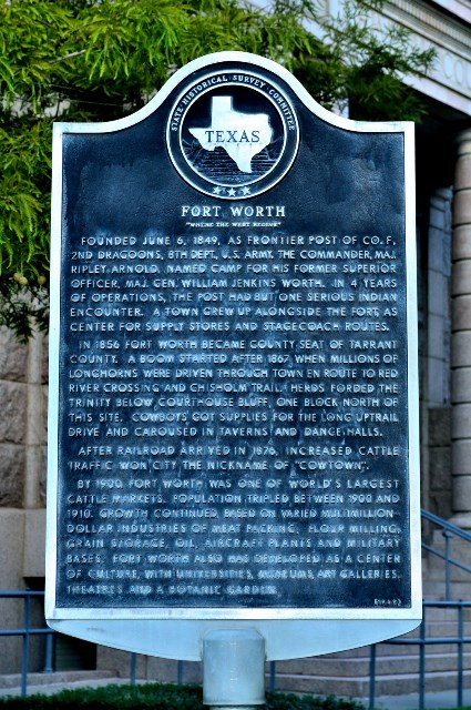 Fort Worth Historical landmark