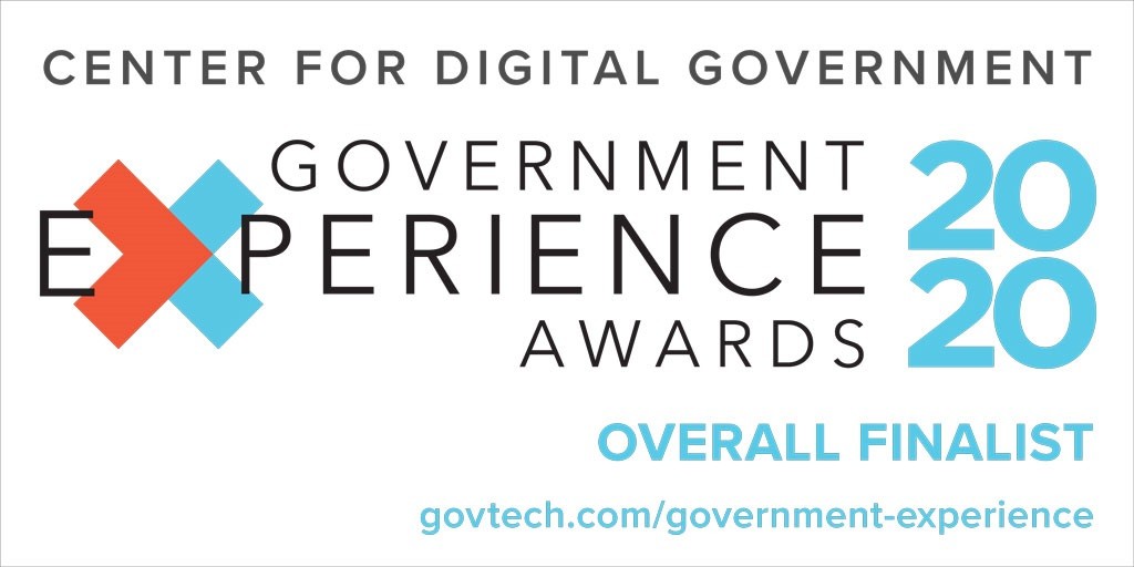 Digital Government Experience Award Logo