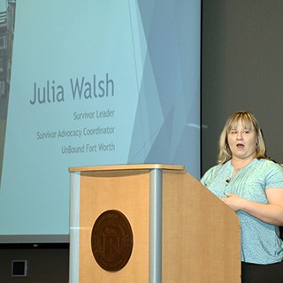 Human Trafficking Survivor Julia Walsh